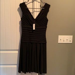 White House Black Market Banded Drop Waist Dress